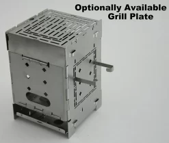 Firebox 5" Ti G2 Folding Firebox Stove -Günstiges Camping Geschäft 2G 5 2