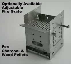 Firebox 5" Ti G2 Folding Firebox Stove -Günstiges Camping Geschäft 2G 5 5