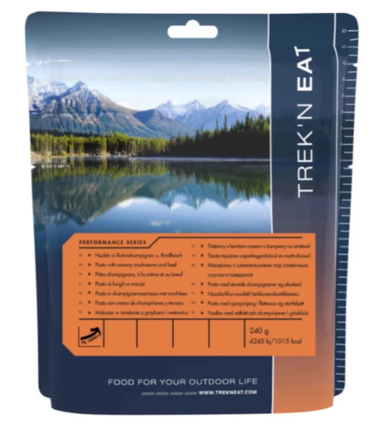 Trek´n Eat Nudeln In Rahmchampignon + Rind PS1000+ 1 Trek´n Eat Nudeln In Rahmchampignon + Rind PS1000+