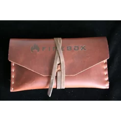 Firebox Ledertasche Firebox Nano -Günstiges Camping Geschäft 3saddle leather closed