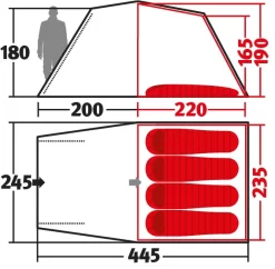 Wechsel Voyager -Günstiges Camping Geschäft Dia Voyager floorplan