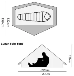 Six Moon Designs Lunar Solo -Günstiges Camping Geschäft LS Layout 2000x