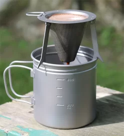 Vargo Titanium Travel Coffee Filter 7 Vargo Titanium Travel Coffee Filter -Günstiges Camping Geschäft T 474 4