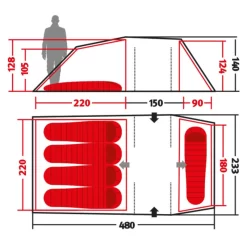 Wechsel Intrepid 5 -Günstiges Camping Geschäft Wechsel Intrepid5 Floorplan