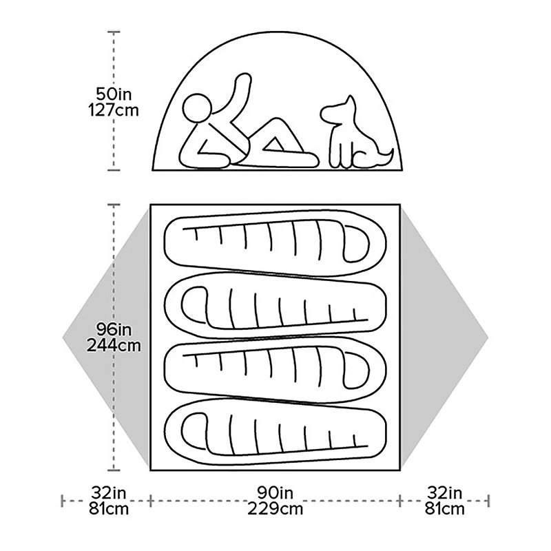 Big Agnes Blacktail 4 5 Big Agnes Blacktail 4 – Bild 5