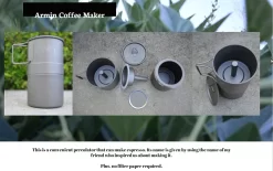 MAXI Life Enhance Armin Coffeemaker -Günstiges Camping Geschäft coffeemaker homep