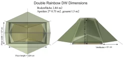 Tarptent Double Rainbow DW 15 Tarptent Double Rainbow DW -Günstiges Camping Geschäft drdw 7