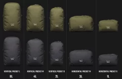 Savotta Vertical Pouch S -Günstiges Camping Geschäft pocket overv 1