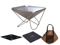 Snowpeak Fireplace -Feuerschale StarterSet (L)