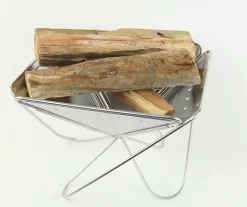 Snowpeak Pack & Carry Fireplace -Feuerschale (L) 7 Snowpeak Pack & Carry Fireplace -Feuerschale (L) -Günstiges Camping Geschäft st032 holz