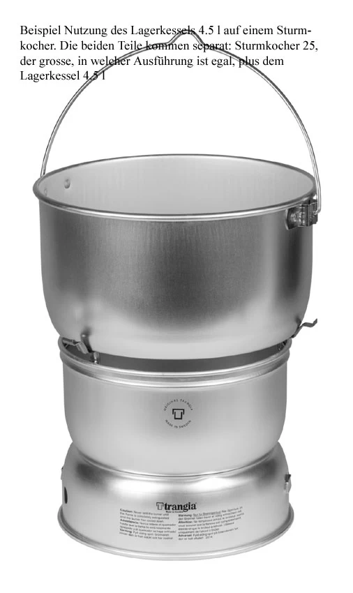 Trangia Lagerkessel 4.5 L Alu High Lid 2 Trangia Lagerkessel 4.5 L Alu High Lid – Bild 2