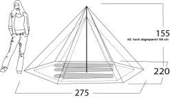 Bach WickiUp 3 SUL Komplett Mit Voll-IZ 9 Bach WickiUp 3 SUL Komplett Mit Voll-IZ -Günstiges Camping Geschäft wikiup3 masse